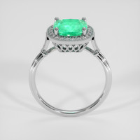 1.89 Ct. Emerald Ring, Platinum 950 3