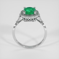 1.21 Ct. Emerald Ring, Platinum 950 3