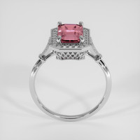 1.97 Ct. Brownish Pink Tourmaline Ring, Platinum 950 3