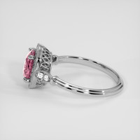1.74 Ct. Padparadscha Sapphire Ring, Platinum 950 4