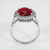 5.00 Ct. Ruby Ring, Platinum 950 3