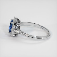 1.43 Ct. Sapphire Ring, Platinum 950 4