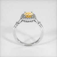1.65 Ct. Yellow Sapphire Ring, Platinum 950 3