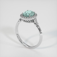 1.79 Ct. Sapphire Ring, Platinum 950 2