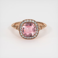 2.07 Ct. Sapphire Ring, 14K Rose Gold 1