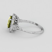 2.04 Ct. Alexandrite Ring, 10K White Gold 4