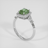 2.27 Ct. Alexandrite Ring, 10K White Gold 2