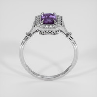 1.43 Ct. Bi Color Sapphire Ring, 10K White Gold 3
