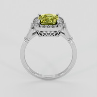 2.04 Ct. Alexandrite Ring, 14K White Gold 3
