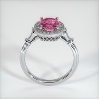 1.78 Ct. Pink Sapphire Ring, 14K White Gold 3