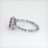 1.73 Ct. Sapphire Ring, 14K White Gold 4
