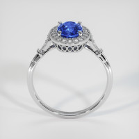1.14 Ct. Sapphire Ring, 14K White Gold 3
