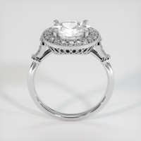 2.39 Ct. White Sapphire Ring, 14K White Gold 3