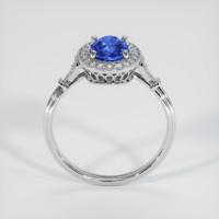 1.14 Ct. Sapphire Ring, 18K White Gold 3