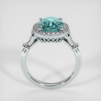 4.60 Ct. Sapphire Ring, 18K White Gold 3