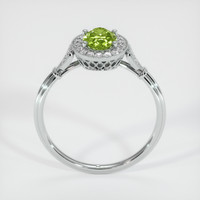 1.00 Ct. Sapphire Ring, 18K White Gold 3