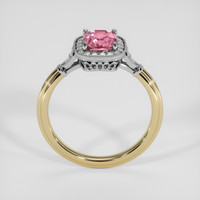 1.37 Ct. Pink Malaya Garnet Ring, 18K White & Yellow 3