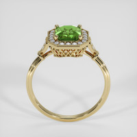 1.41 Ct. Green Sapphire Ring, 10K Yellow Gold 3