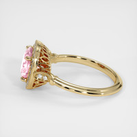 2.07 Ct. Padparadscha Sapphire Ring, 14K Yellow Gold 4
