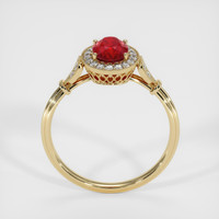 1.02 Ct. Ruby Ring, 14K Yellow Gold 3