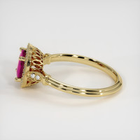 1.22 Ct. Ruby Ring, 14K Yellow Gold 4