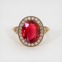 5.00 Ct. Ruby Ring, 14K Yellow Gold 1