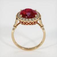 5.00 Ct. Ruby Ring, 14K Yellow Gold 3
