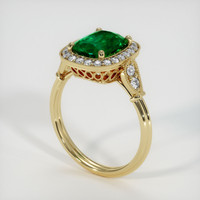 Emerald Ring 2.05 Ct., 18K Yellow Gold Preview