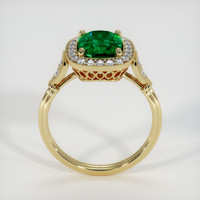 2.05 Ct. Emerald Ring, 18K Yellow Gold 3