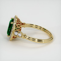 2.05 Ct. Emerald Ring, 18K Yellow Gold 4