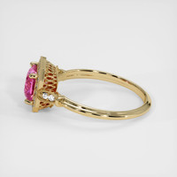 1.63 Ct. Sapphire Ring, 18K Yellow Gold 4