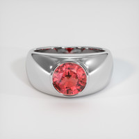 2.10 Ct. Gemstone Ring, Platinum 950 1