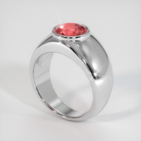 2.10 Ct. Gemstone Ring, Platinum 950 2