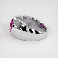 1.67 Ct. Pink Sapphire Ring, Platinum 950 4