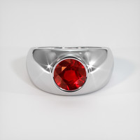 1.72 Ct. Ruby Ring, Platinum 950 1