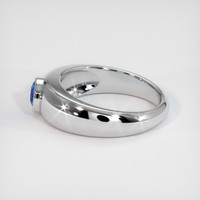 0.56 Ct. Sapphire Ring, Platinum 950 4