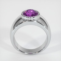 3.20 Ct. Purple Sapphire Ring, Platinum 950 3