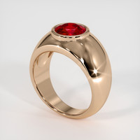 1.72 Ct. Ruby Ring, 14K Rose Gold 2