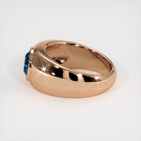1.68 Ct. Sapphire Ring, 14K Rose Gold 4