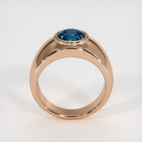 1.68 Ct. Sapphire Ring, 18K Rose Gold 3