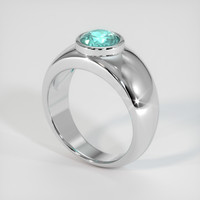 1.25 Ct. Gemstone Ring, 14K White Gold 2