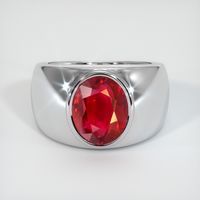 Ruby Ring 4.24 Ct. 14K White Gold Preview