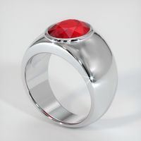 Ruby Ring 4.24 Ct. 14K White Gold Preview