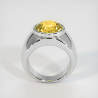 7.00 Ct. Sapphire Ring, 14K White Gold 3
