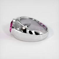 3.07 Ct. Sapphire Ring, 18K White Gold 4
