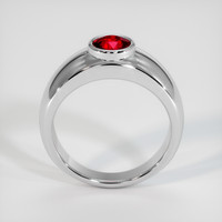 1.11 Ct. Ruby Ring, 18K White Gold 3