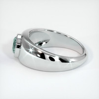 1.19 Ct. Sapphire Ring, 18K White Gold 4