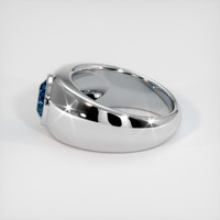 1.68 Ct. Sapphire Ring, 18K White Gold 4