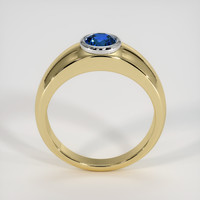 1.20 Ct. Sapphire Ring, 14K White & Yellow 3