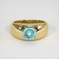 1.25 Ct. Gemstone Ring, 14K White & Yellow 1